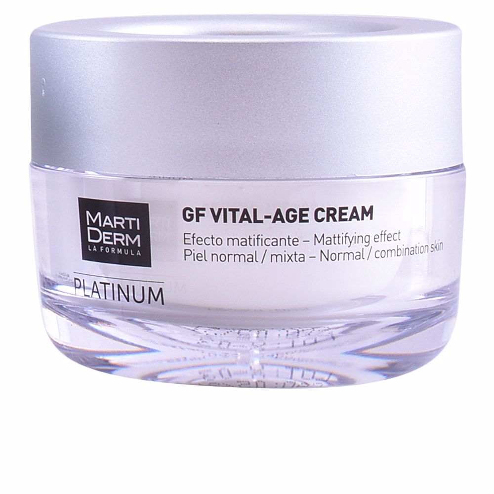 цена Увлажняющий крем для ухода за лицом Platinum gf vital age day cream normal/combination skin Martiderm, 50 мл