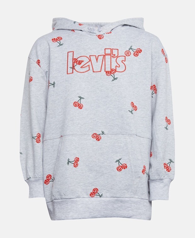 

Худи с капюшоном Levi's, серый