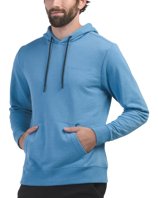 

Толстовка Terry с графическим рисунком Kenneth Cole, голубой
