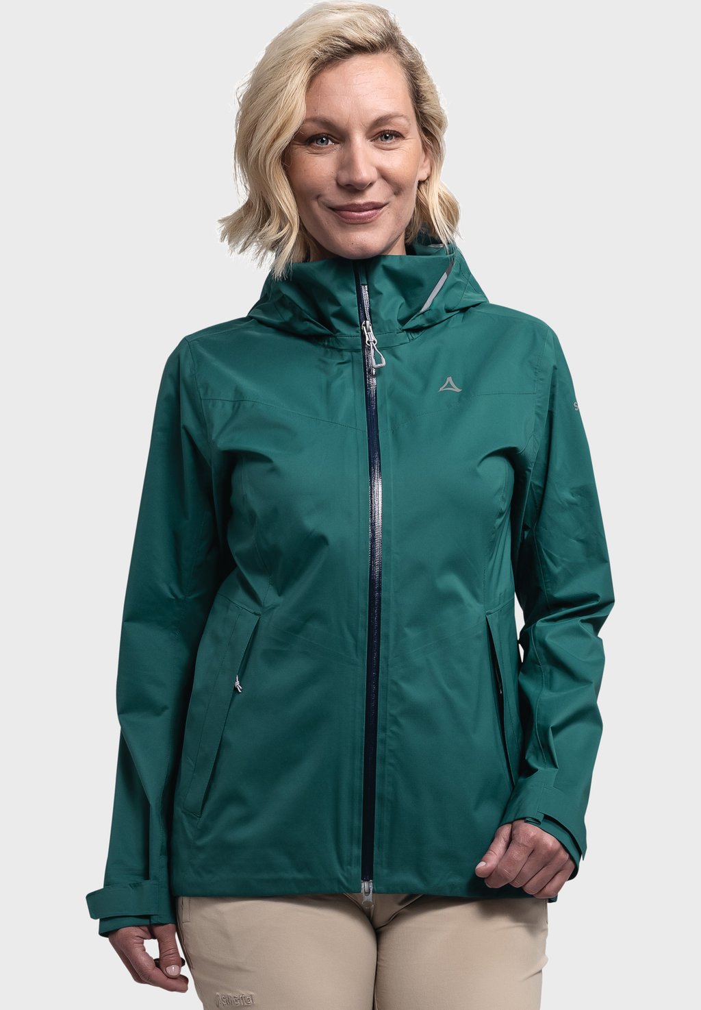 Дождевик/водоотталкивающая куртка AIPLSPITZ Schöffel, цвет grün фото