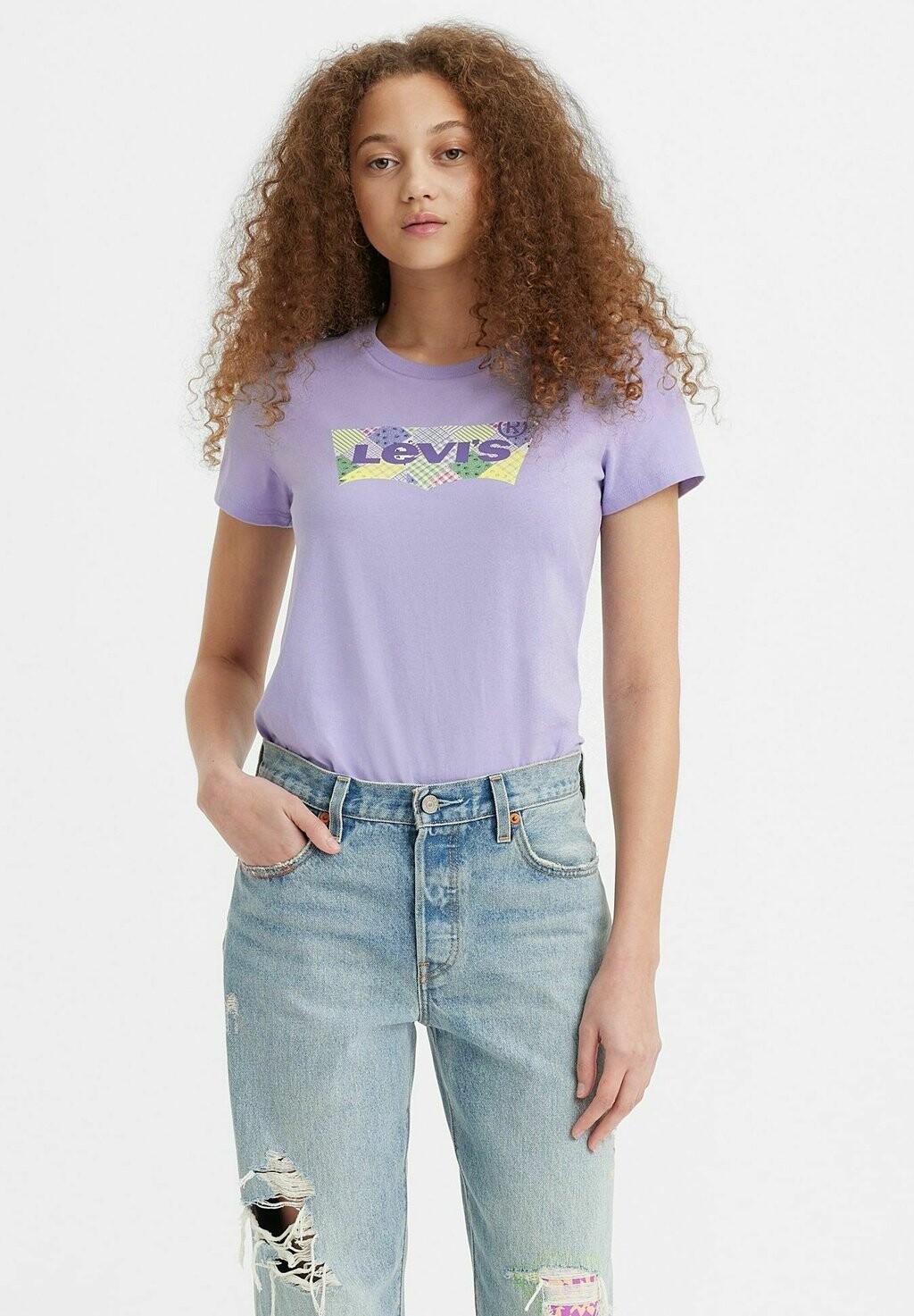 

Футболка с принтом Levi's, Серый