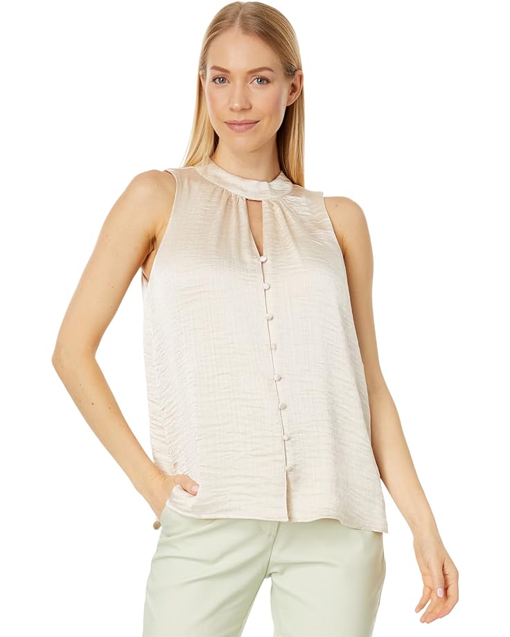 

Блуза Vince Camuto Sleeveless Keyhole, цвет Tapioca