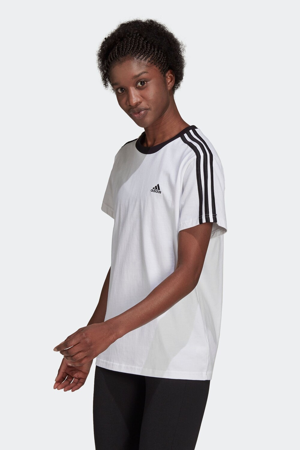 

Футболка Sportswear Essentials с 3 полосками adidas, черный