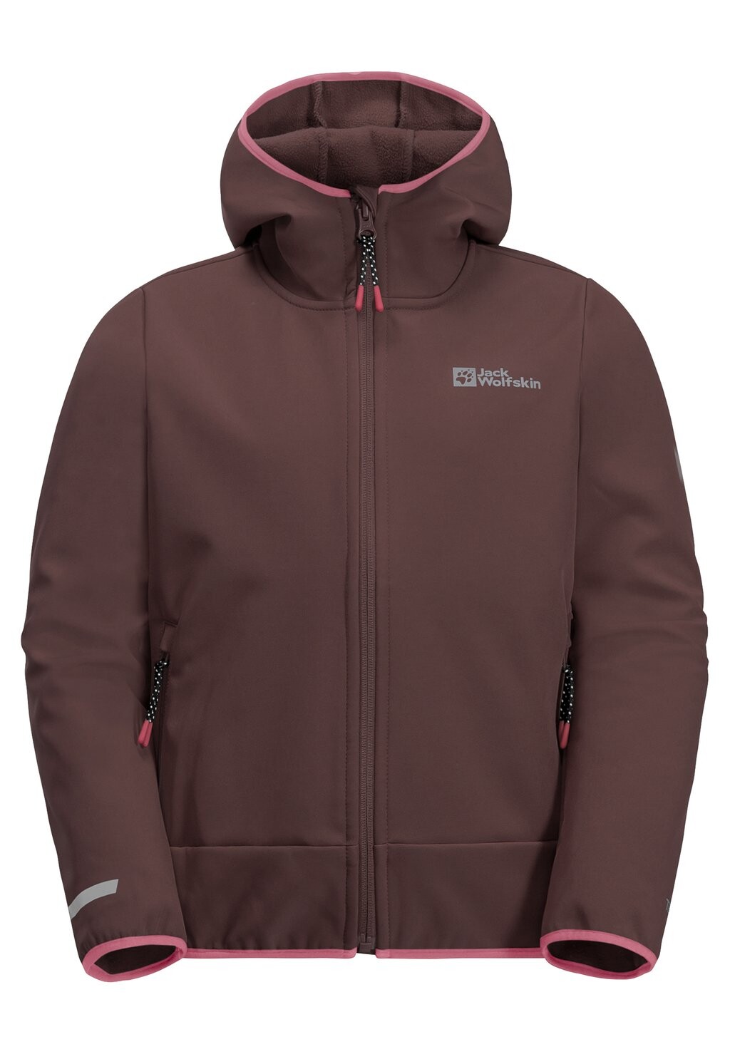 

Куртка Softshell ACTAMIC K Jack Wolfskin, цвет boysenberry