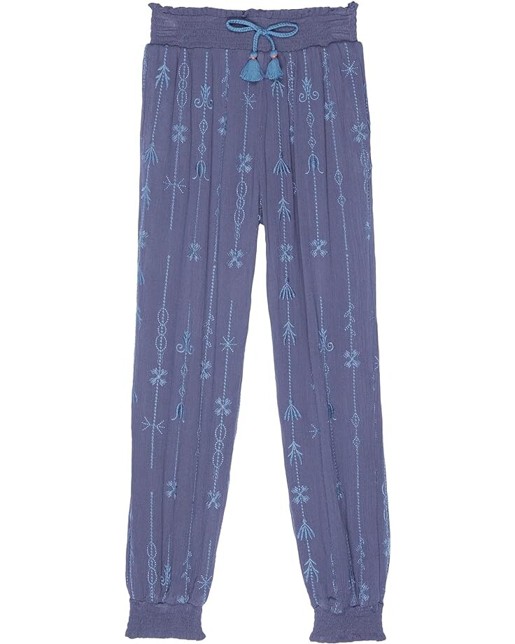 

Брюки PEEK Embroidered Joggers, синий