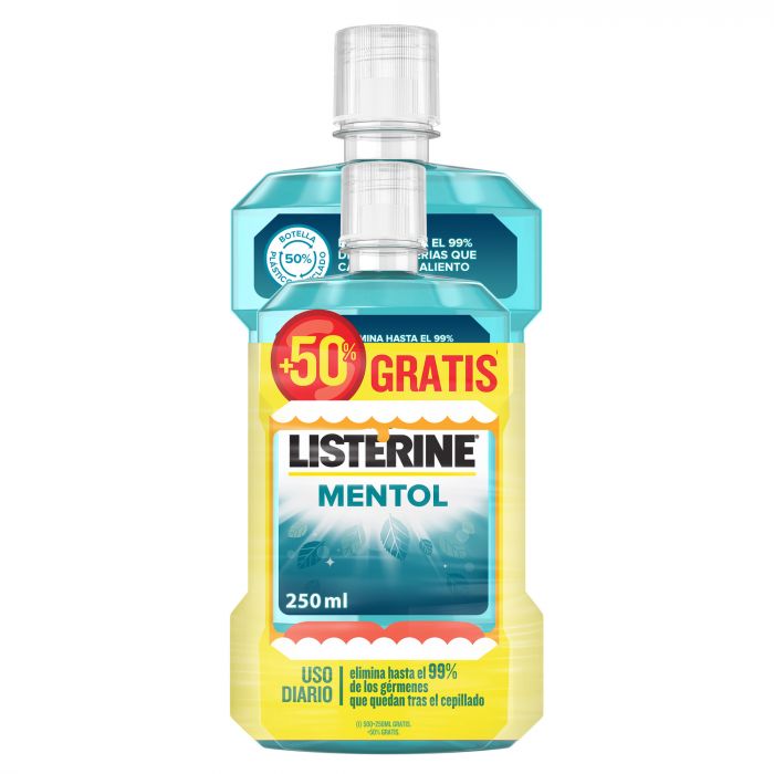 Ополаскиватель для рта Colutorio Mentol Listerine, 500 ополаскиватель для рта cpc protect colutorio vitis 500 ml