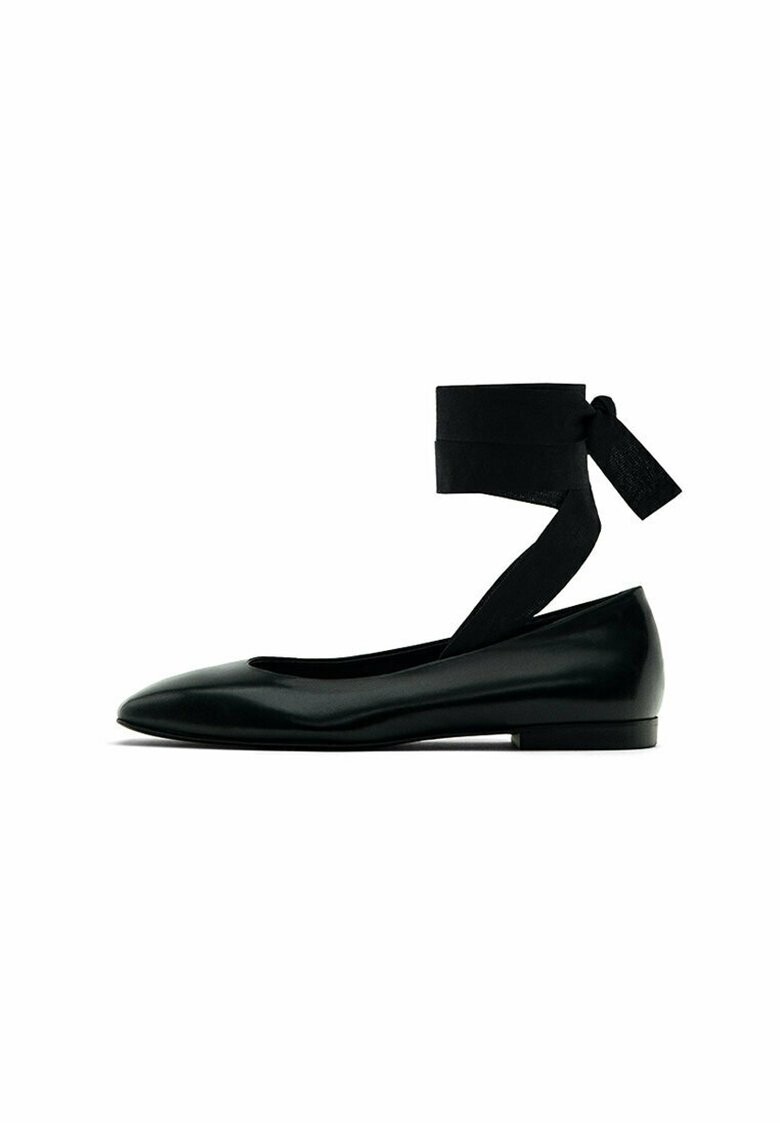 

Балетки с браслетом TIED STRAP STUDIO Massimo Dutti, зеленый