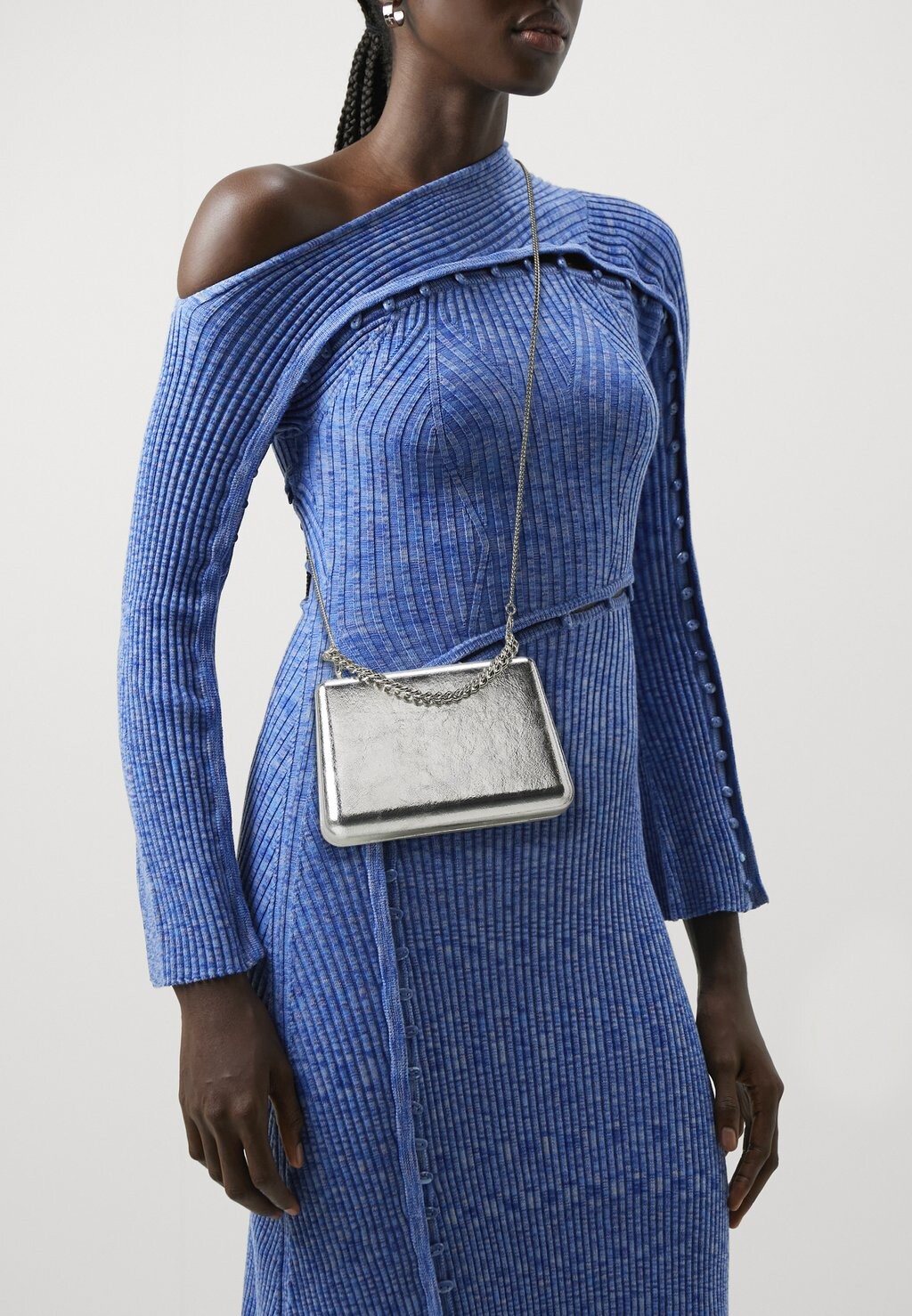 

Клатч Box Bag PARFOIS, цвет silver-coloured