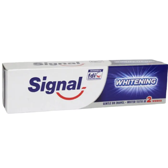 

Зубная паста pasta de dientes blanqueadora Signal, объем 100 мл