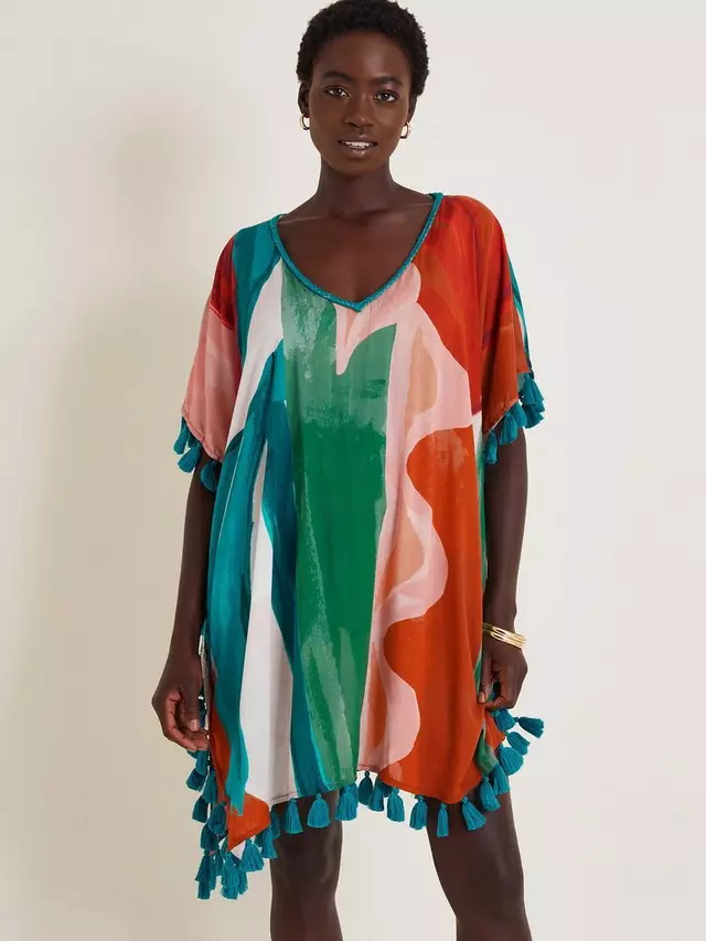 

Кафтан Monsoon Ivy Print, разноцветный