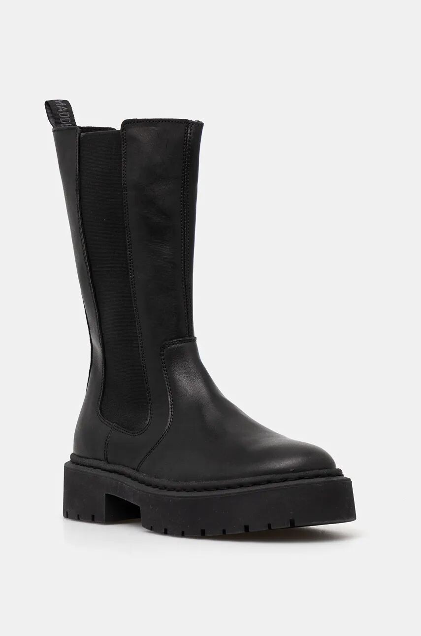 

Кожаные ботинки челси Steve Madden Ginny, черный