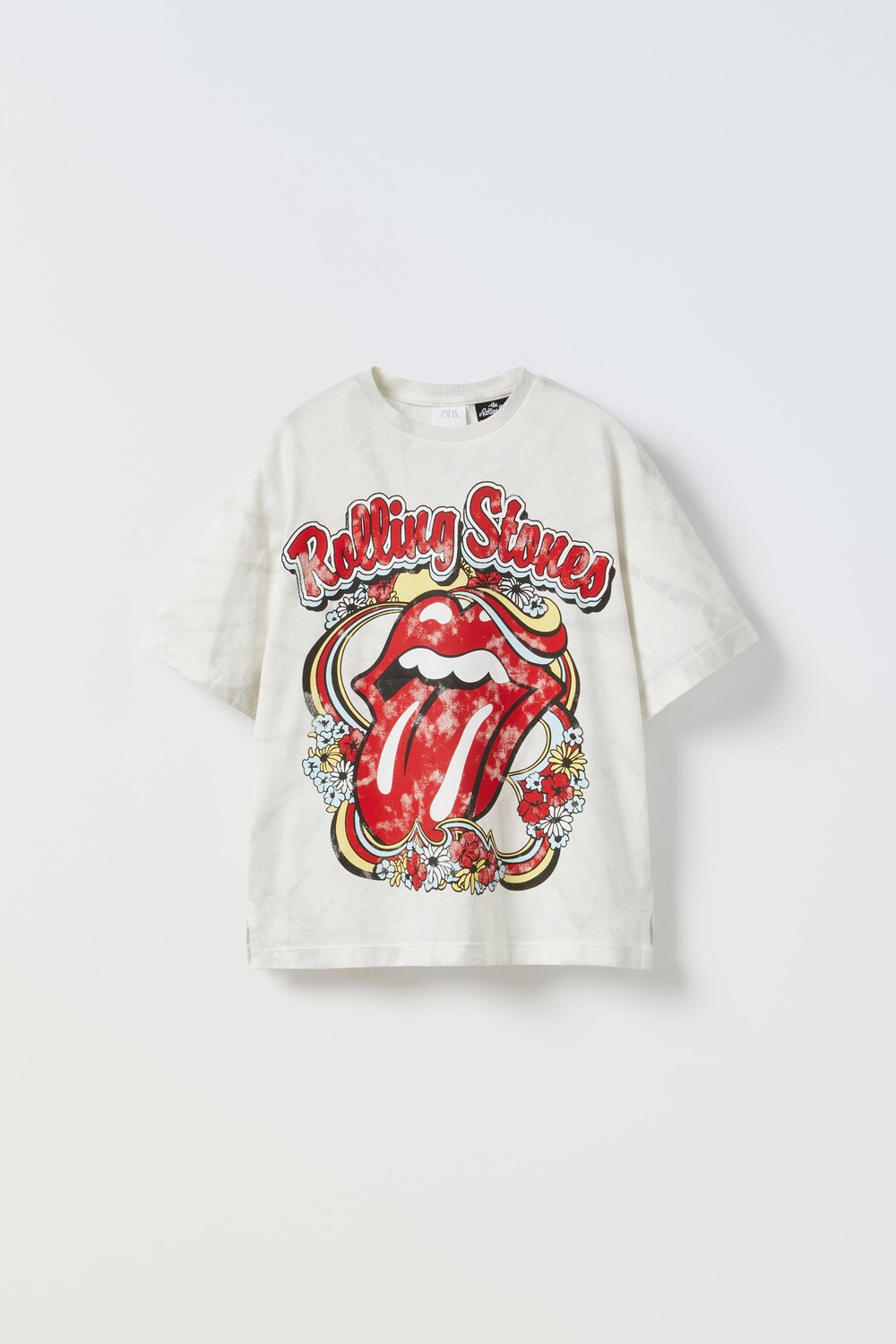 

Футболка rolling stones Zara, серый