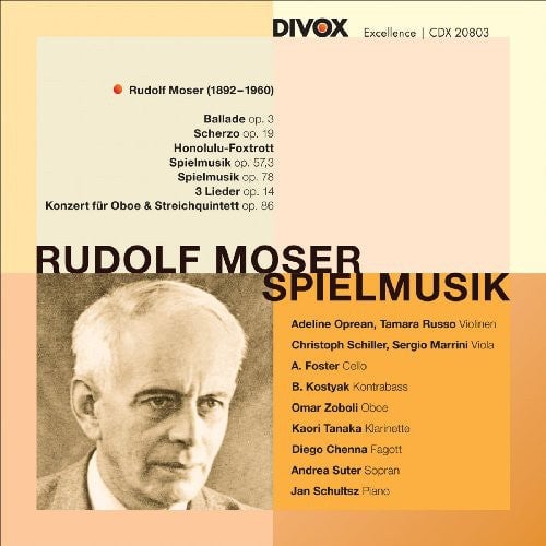 

CD диск Moser, Rudolf: Chamber Music