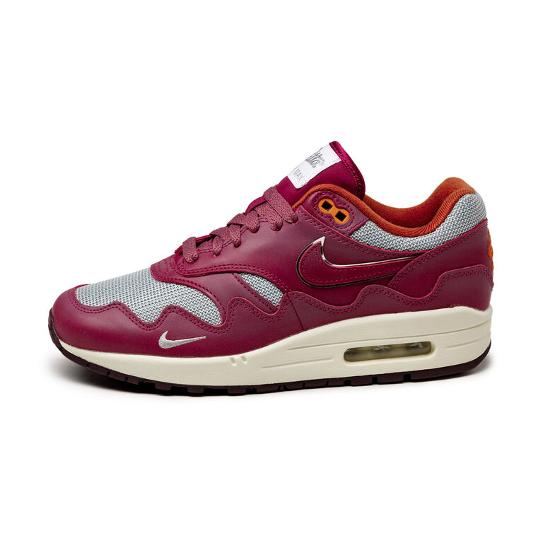 

Кроссовки x patta air max 1 *waves* Nike, серебряный