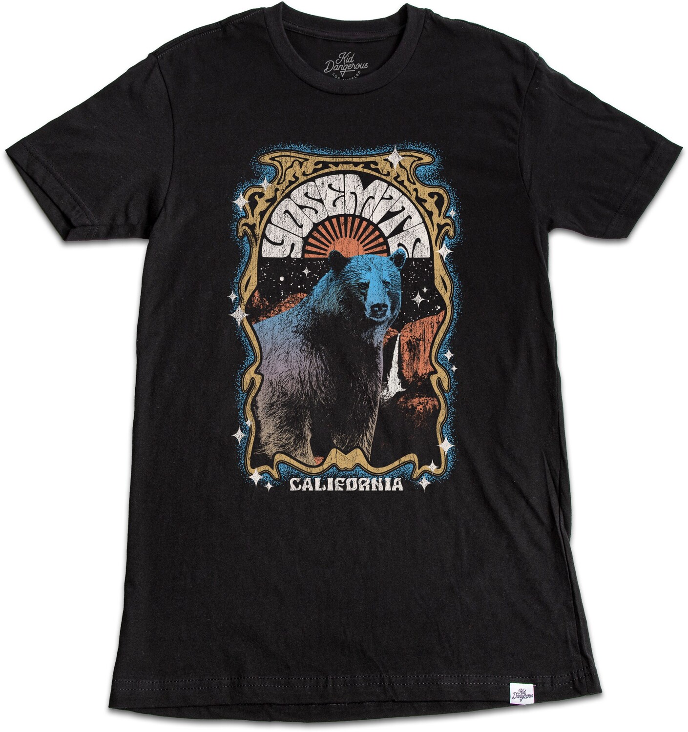 

Футболка Yosemite Bear — мужская Kid Dangerous, синий