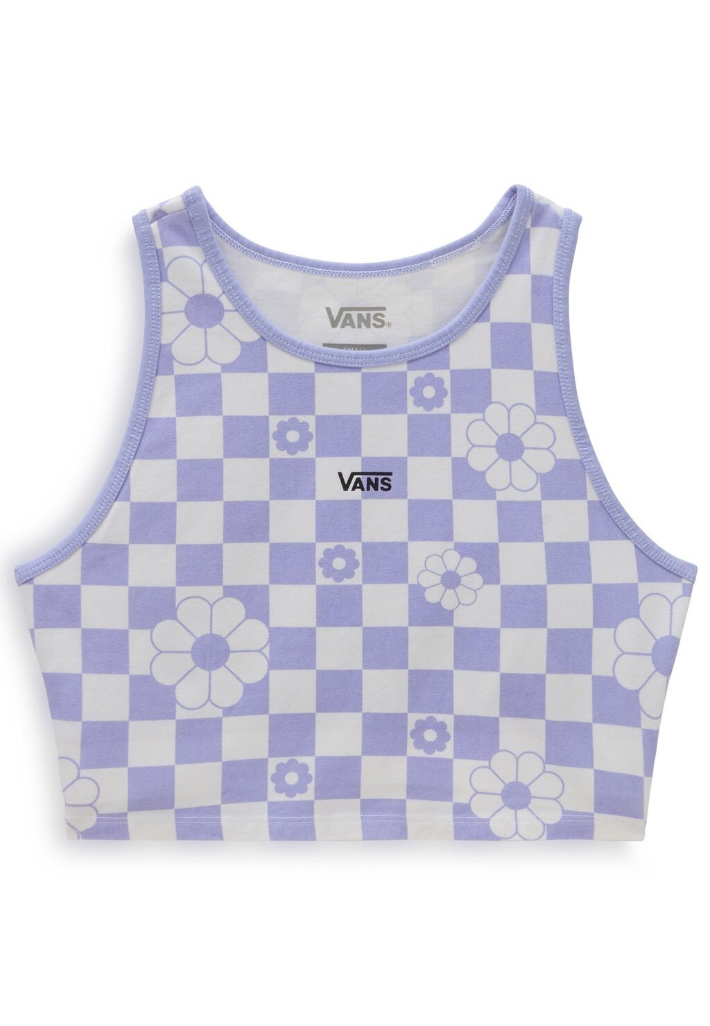 

Топ Longline Racerback Print Vans, цвет sweet lavender