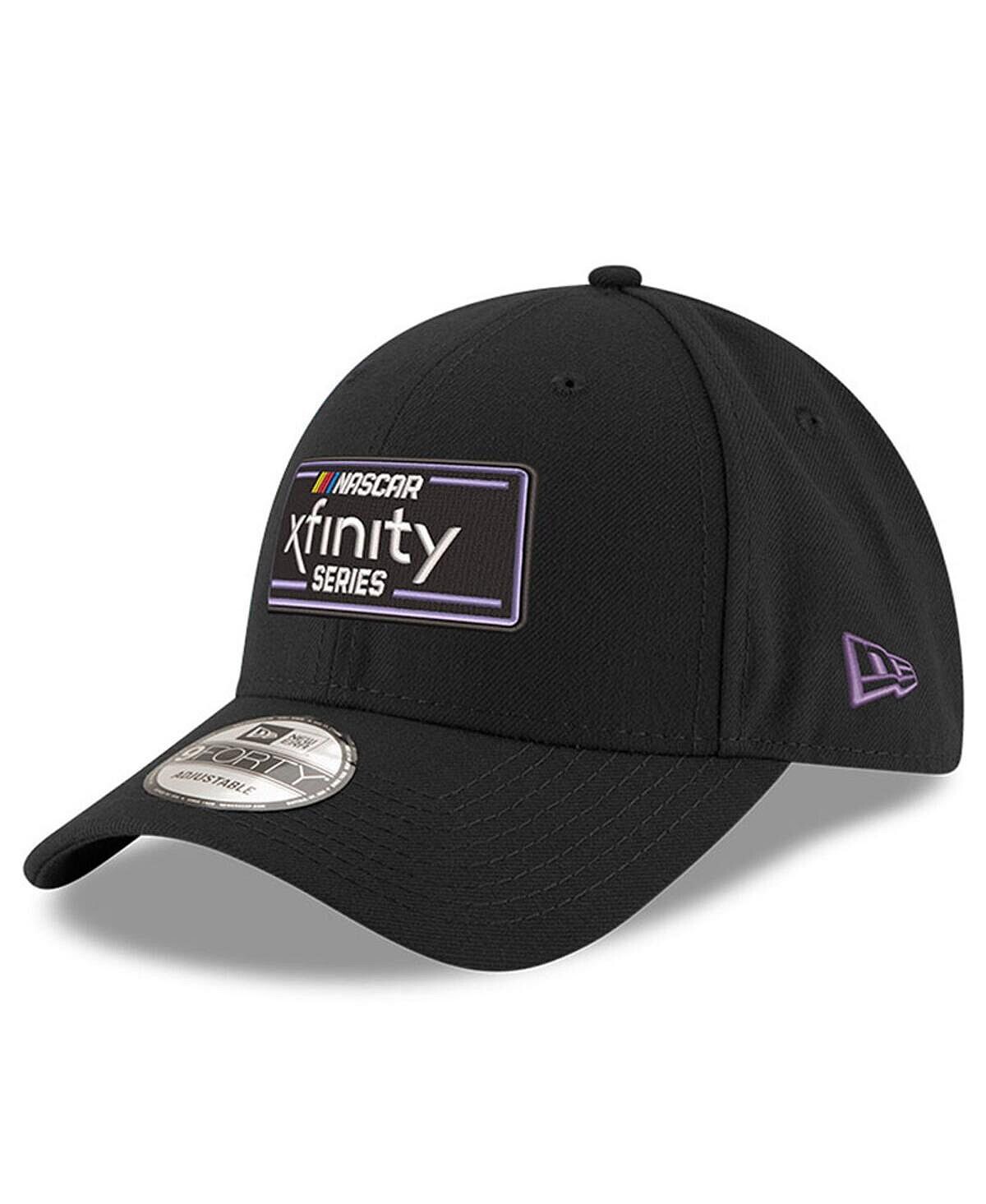 

Мужская черная регулируемая кепка Snapback NASCAR Xfinity Series 9FORTY New Era