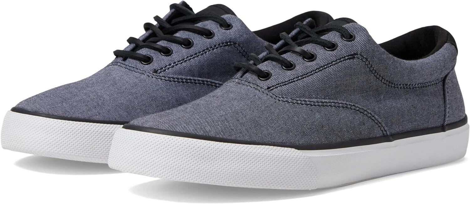 

Кроссовки Striper II Seacycled Sperry, цвет Black Twill