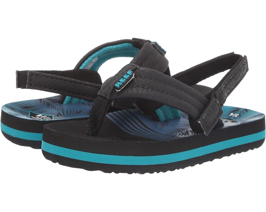 treebo majestic palms Сандалии Reef Reef Ahi Flip Flop, цвет Aqua Palms