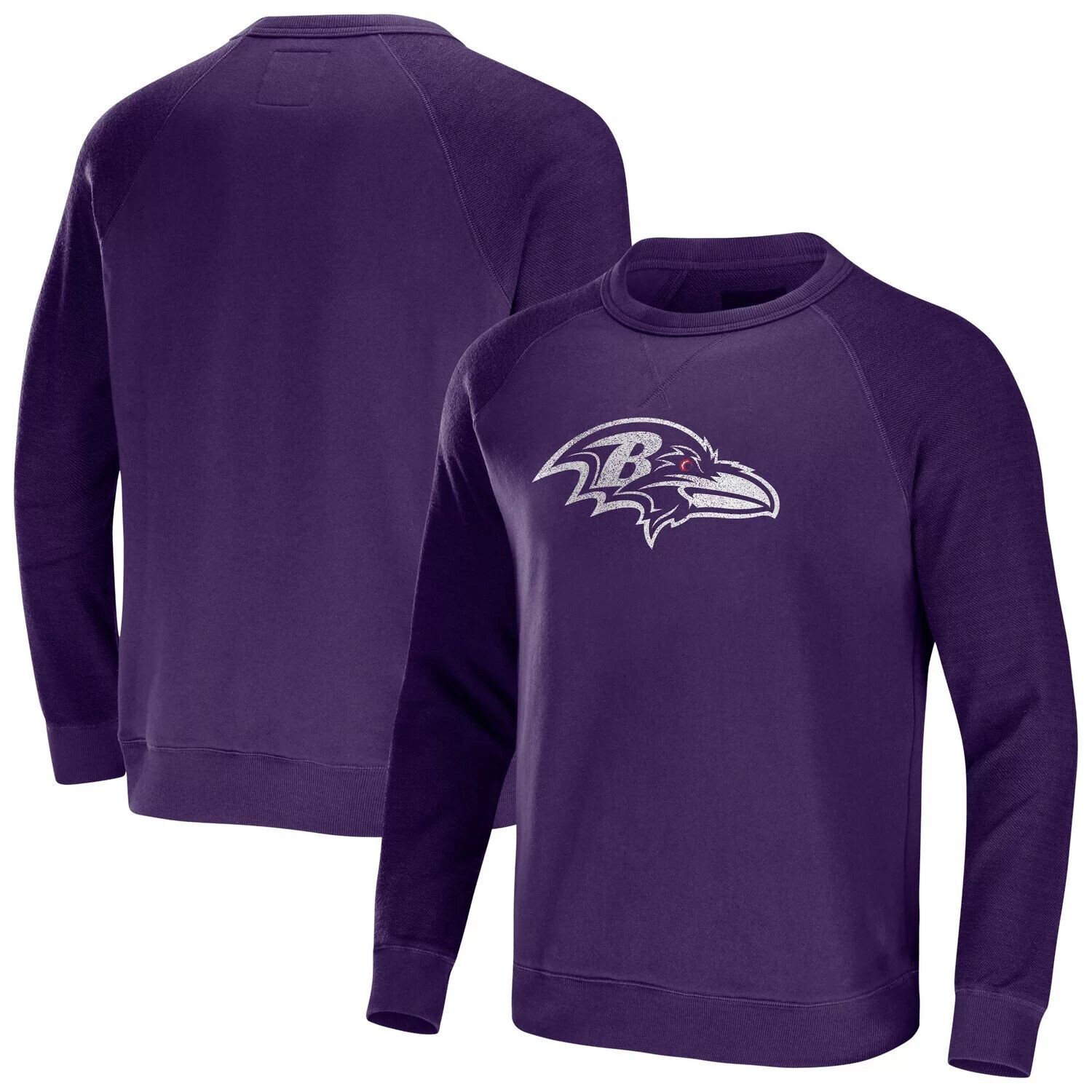 

Мужская коллекция NFL x Darius Rucker от Fanatics Purple Baltimore Ravens, флисовый пуловер с реглан, толстовка