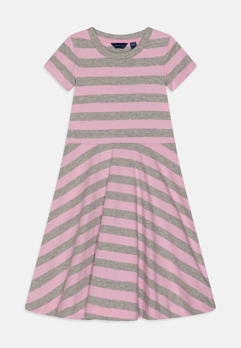 

Платье из джерси STRIPED SPINN DRESS GANT, цвет milky pink