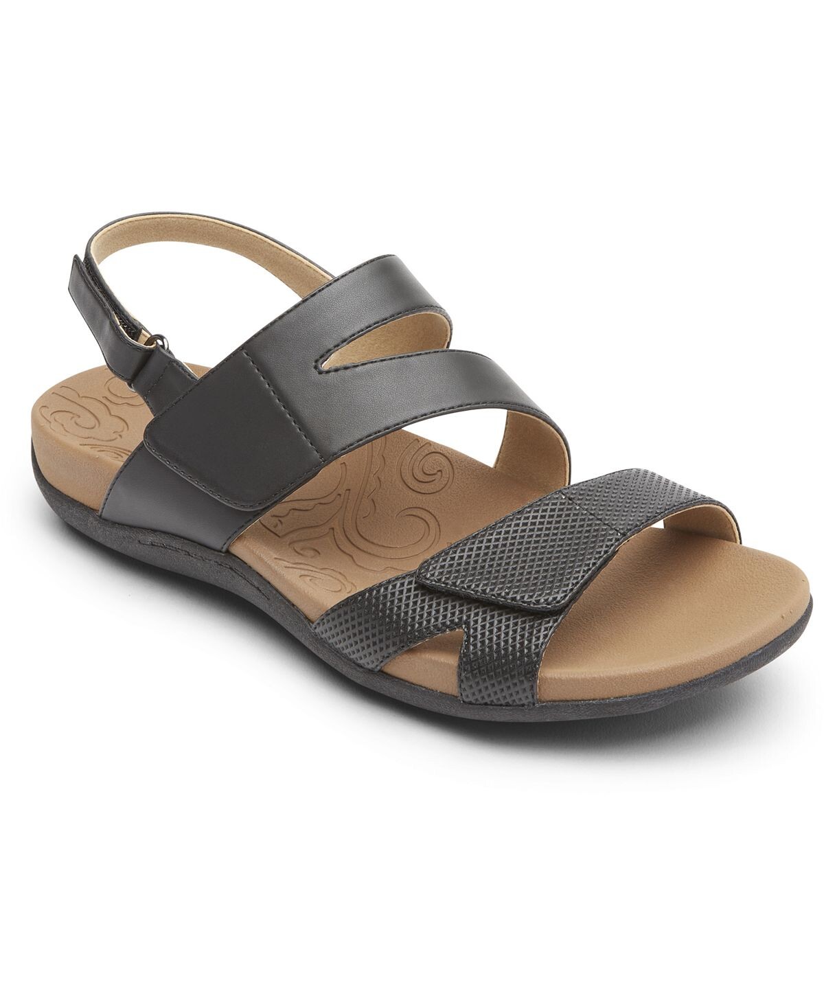 

Женские сандалии Ridge Asym Stay Put Rockport, черный