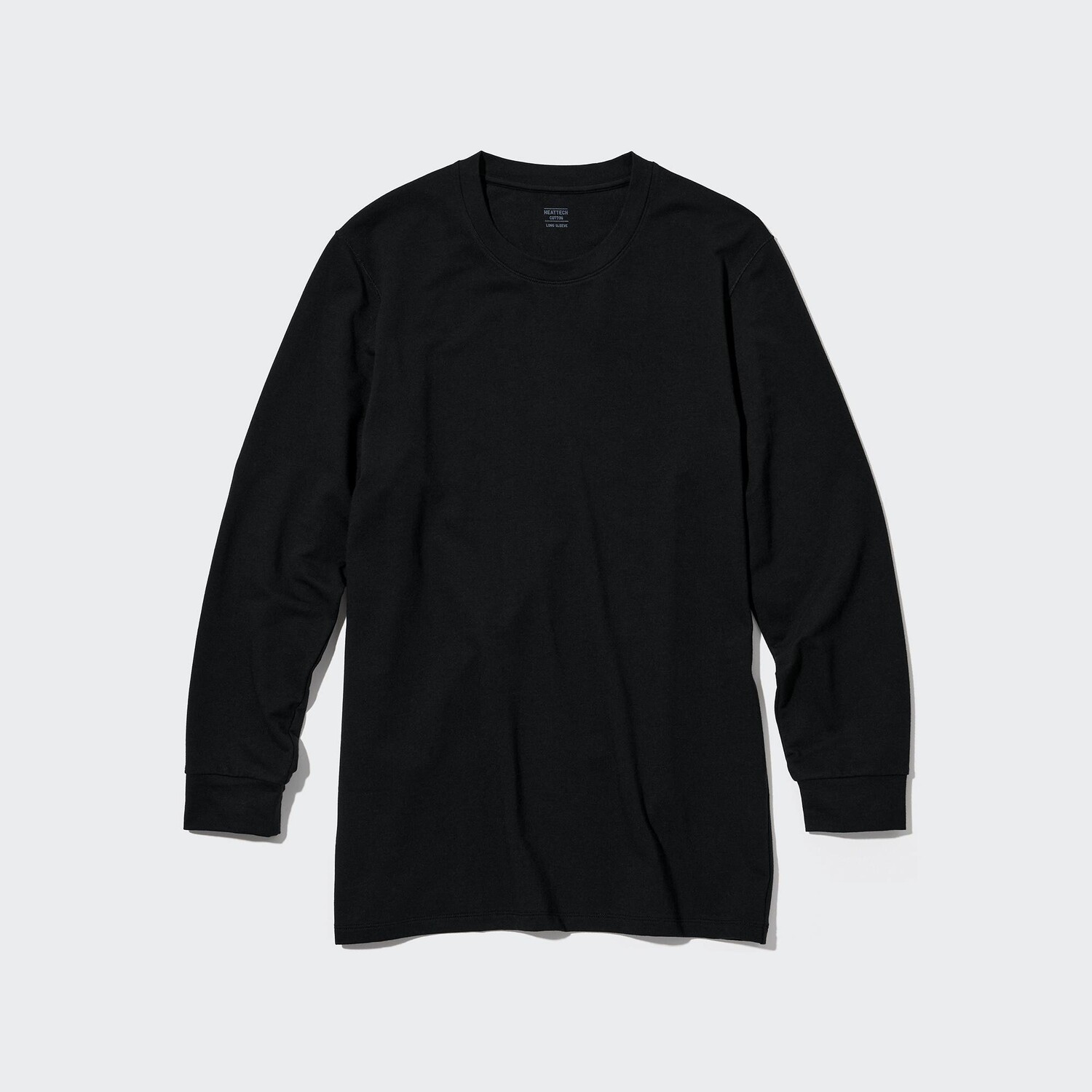 

Футболка теплая Uniqlo Heattech с круглым вырезом, черный