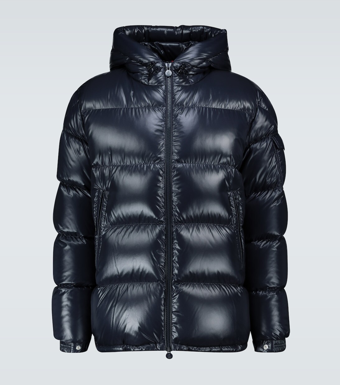 

Пуховик Ecrins Moncler, синий