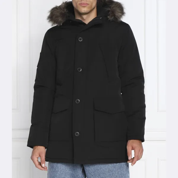 

Куртка стандартного кроя Superdry, черный