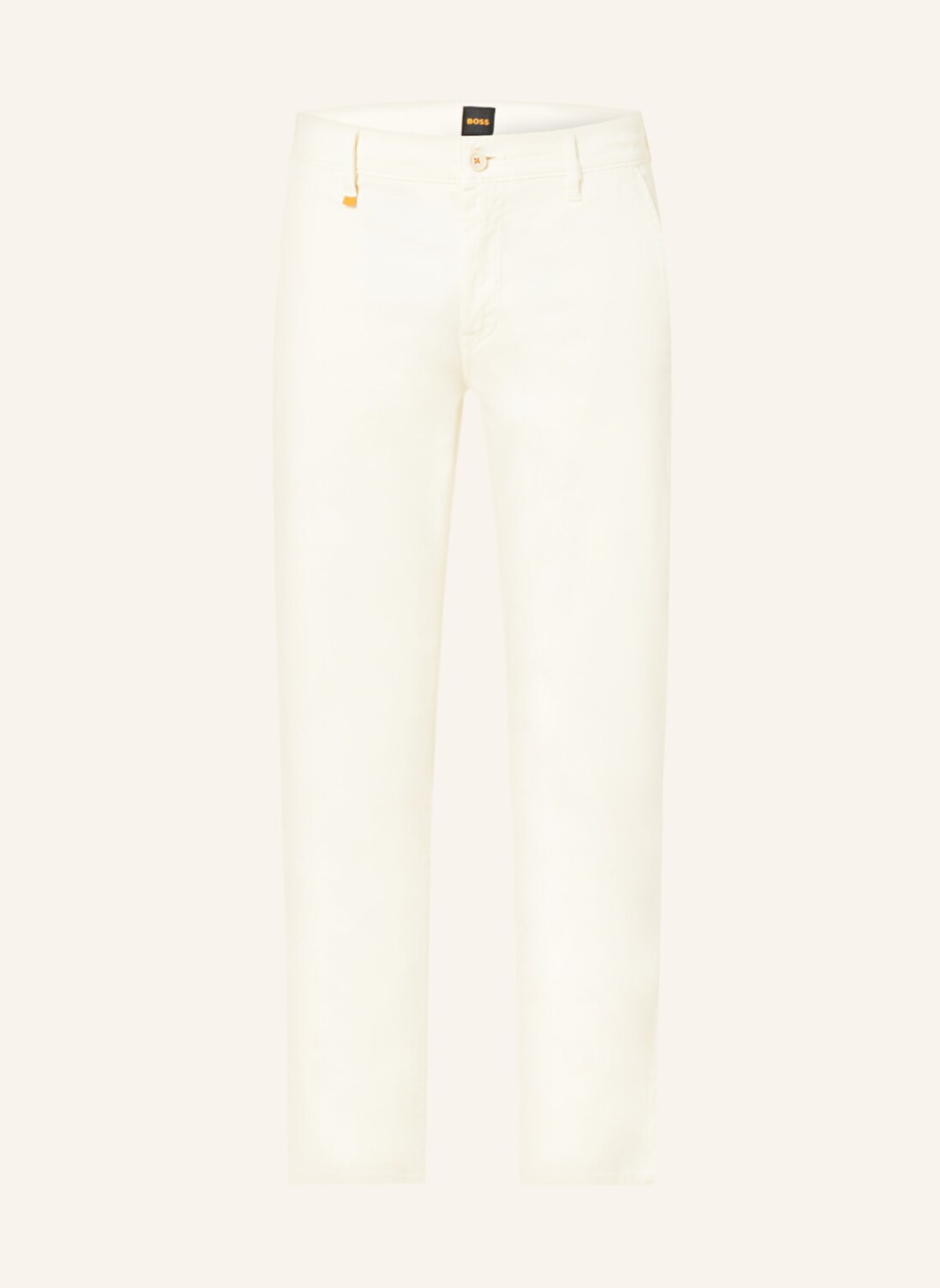 

Брюки чино BOSS Slim Fit, бежевый