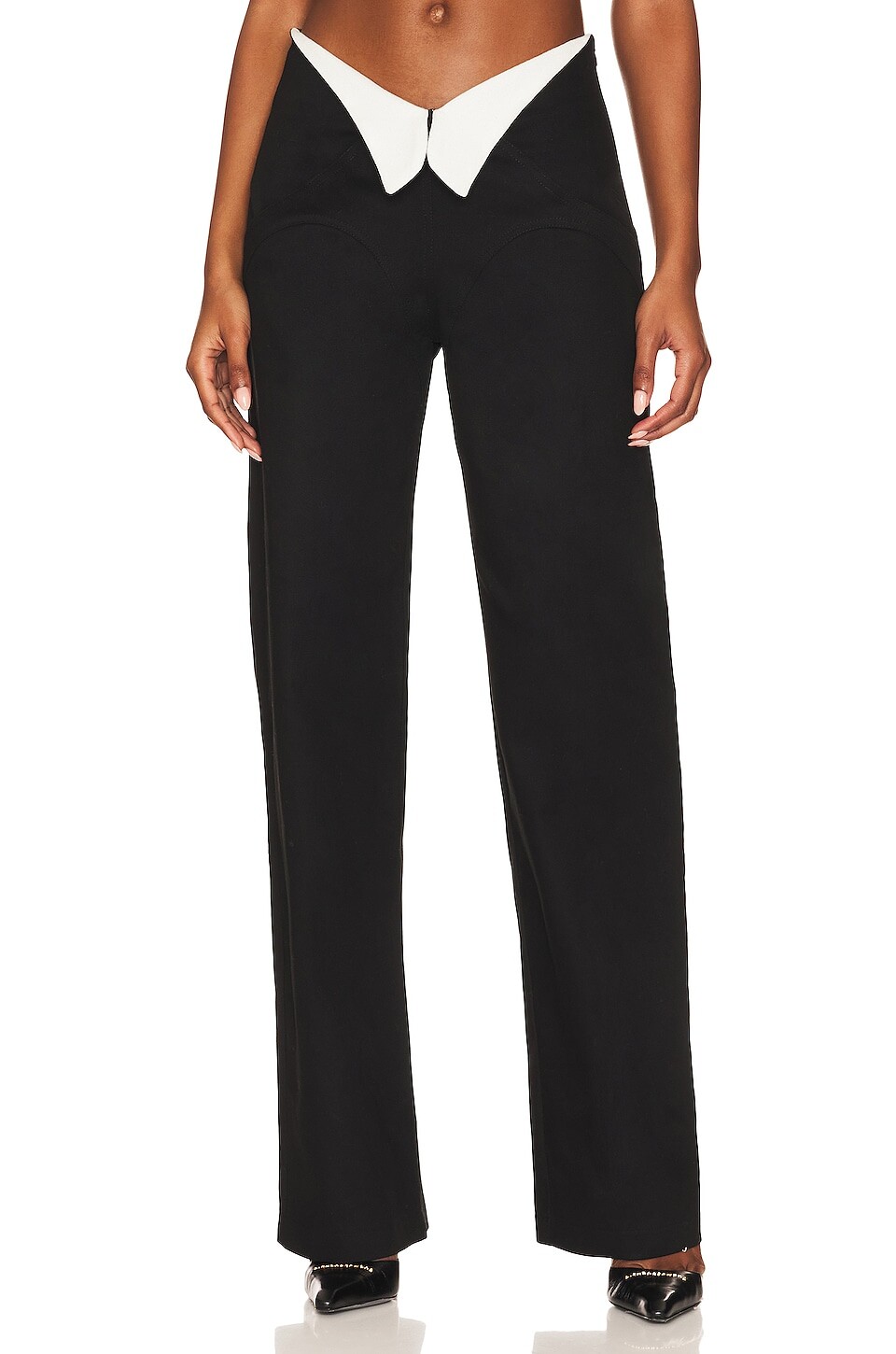 

Брюки MANURI Domino Trousers, цвет Black & White