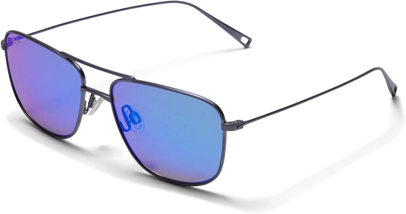 

Солнцезащитные очки Mikioi Maui Jim, цвет Dove Grey/Blue Hawaii