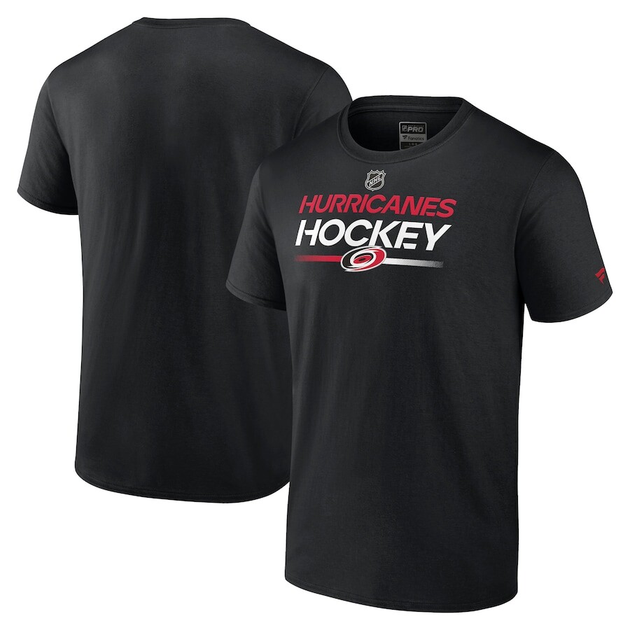 

Футболка с коротким рукавом Fanatics Branded Carolina Hurricanes, черный