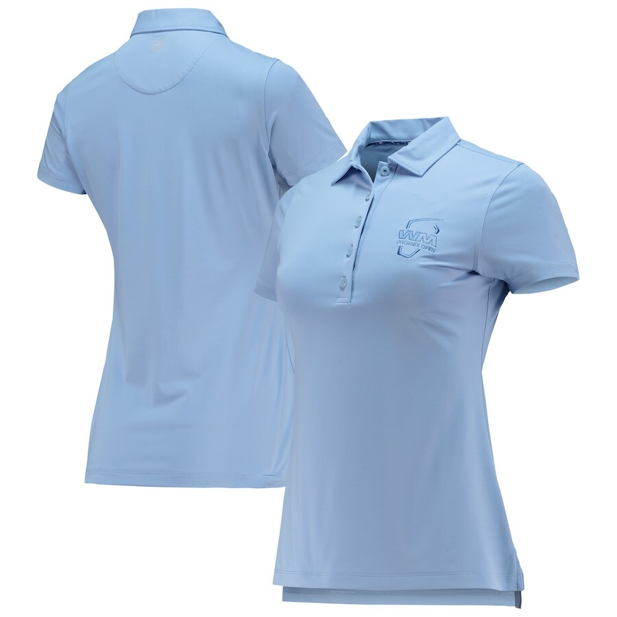 

Поло с коротким рукавом Peter Millar Wm Phoenix Open, синий