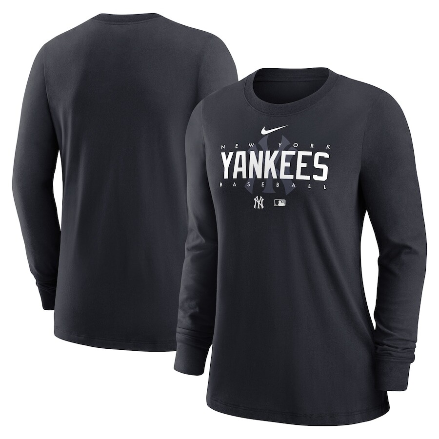 

Футболка с длинным рукавом Nike New York Yankees, нави