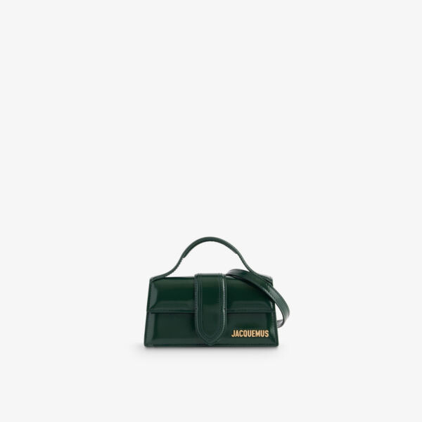 

Кожаная сумка через плечо le bambino Jacquemus, зеленый