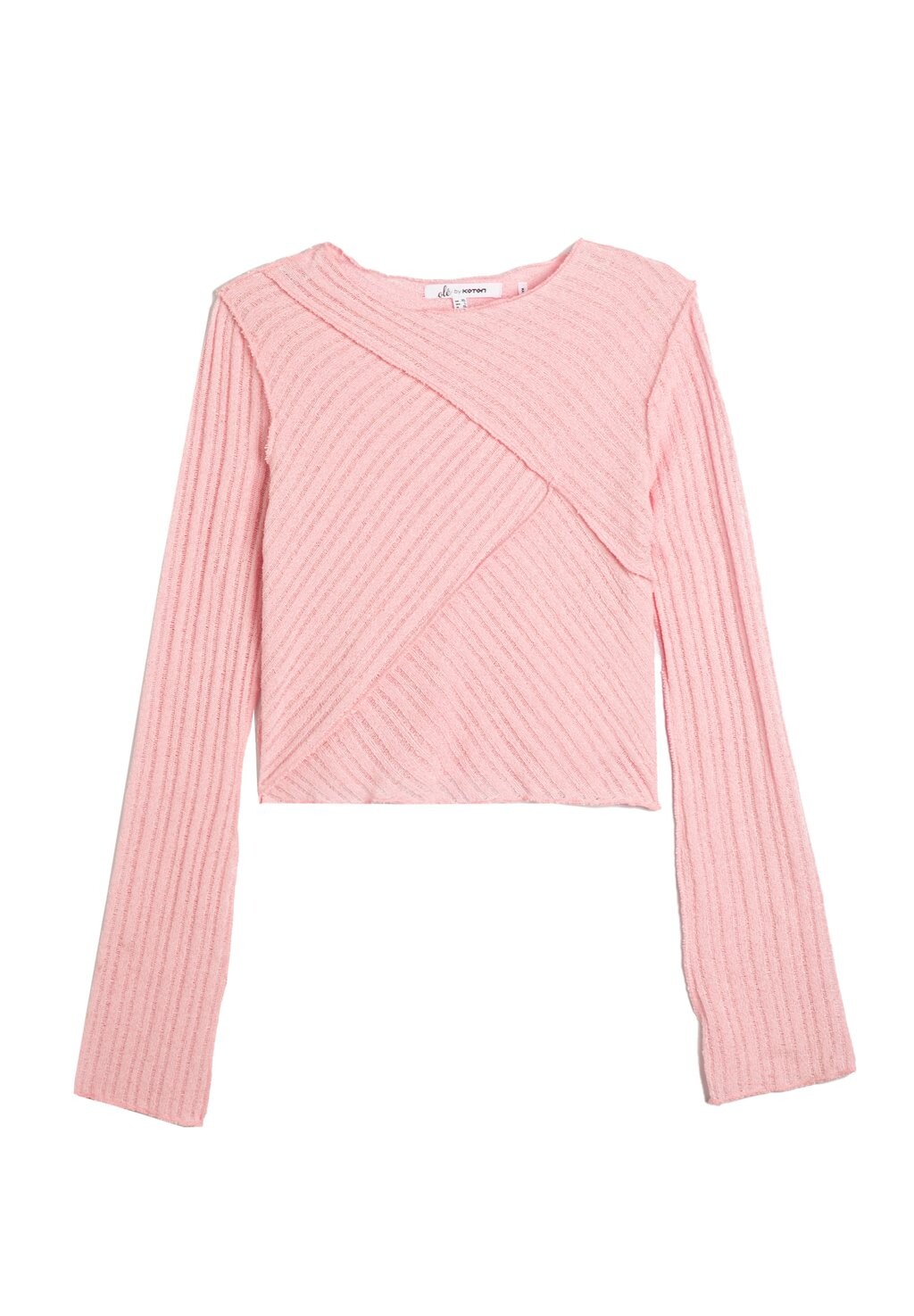 

Рубашка с длинными рукавами SEAM DETAIL TEXTURED Koton, цвет pink