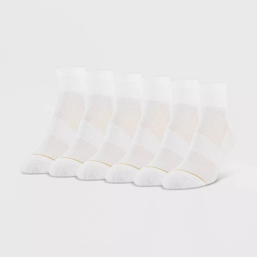 

Носки женские профессиональные Aqua Fx Ankle Athletic, 6 пар All Pro, цвет White