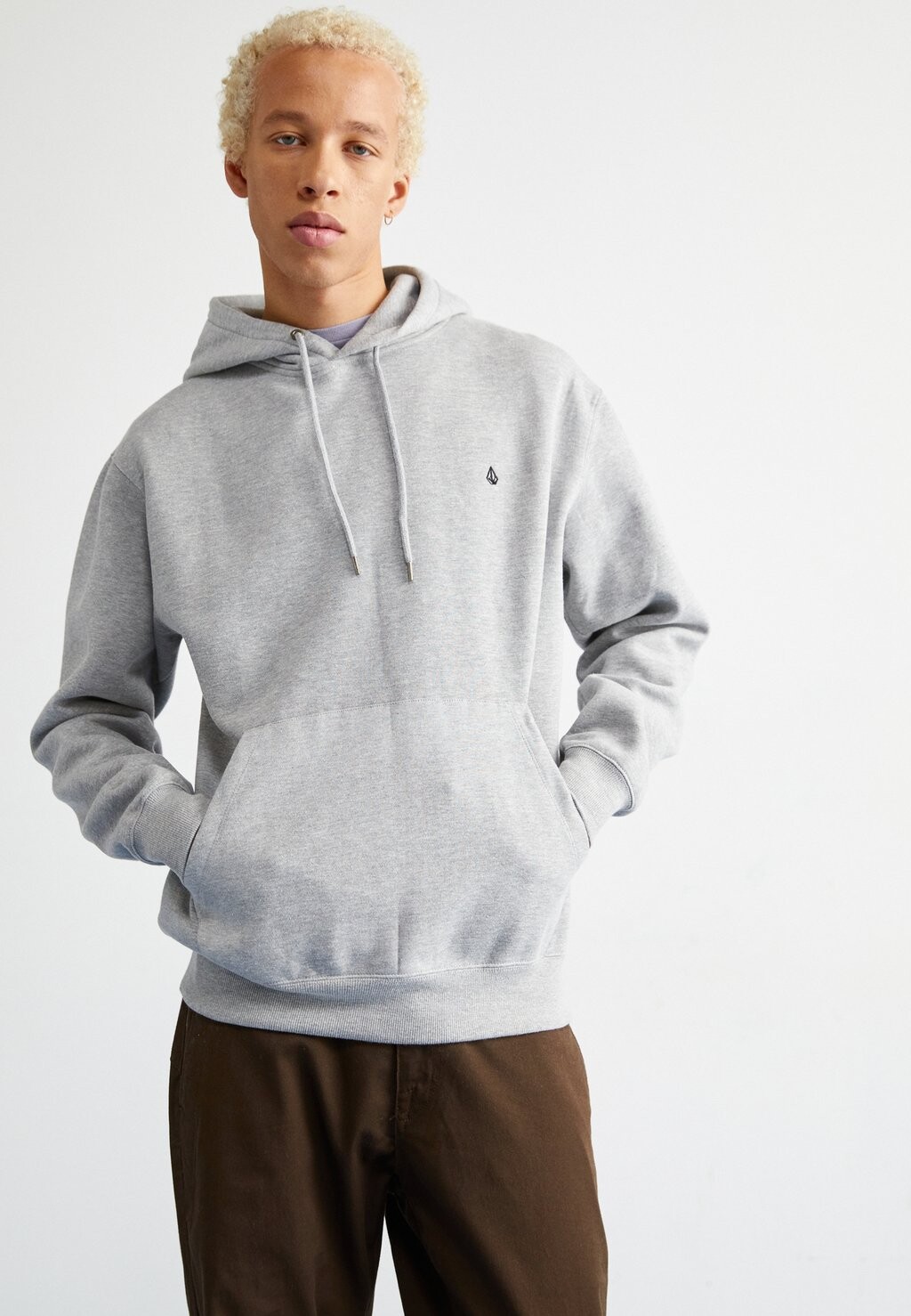 

Толстовка SINGLE STONE Volcom, цвет heather grey