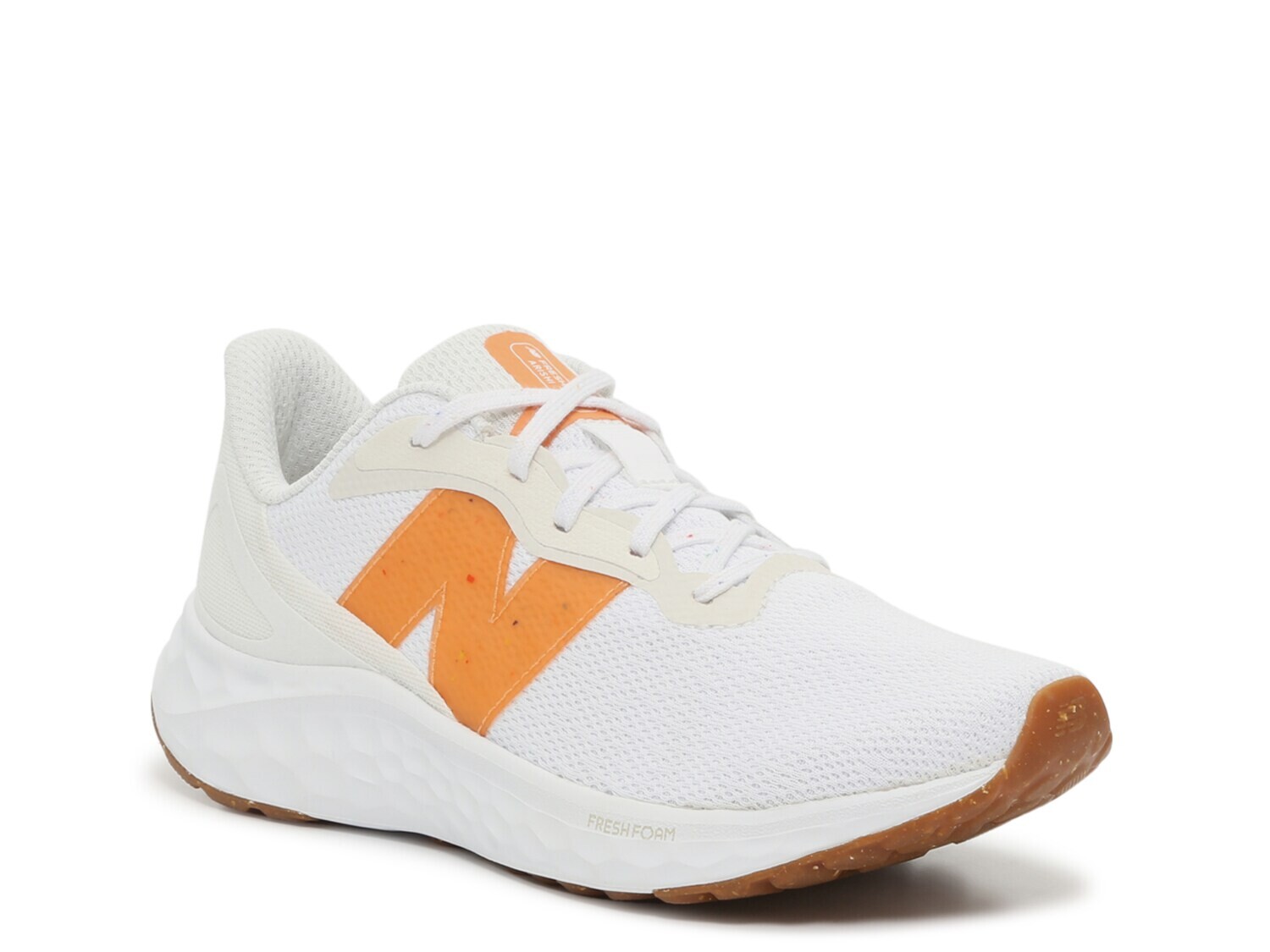 Кроссовки New Balance Fresh Foam Arishi v4, белый/оранжевый женская обувь new balance fresh foam arisi v4 new balance