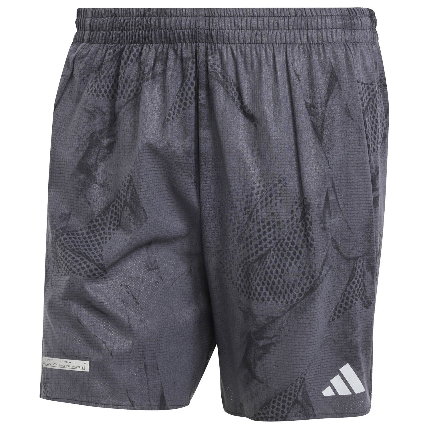 

Шорты для бега Adidas ULT AOP Heather Shorts, цвет Carbon/Black