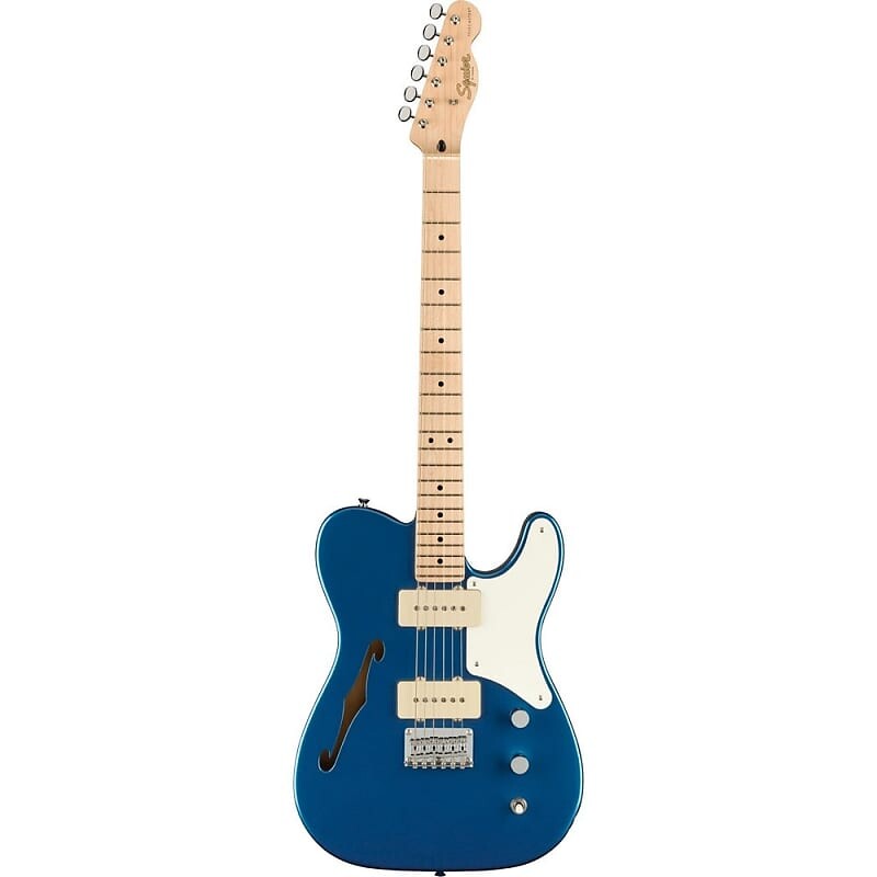 

Электрогитара Squier Paranormal Cabronita Telecaster Thinline Electric Guitar - Lake Placid Blue