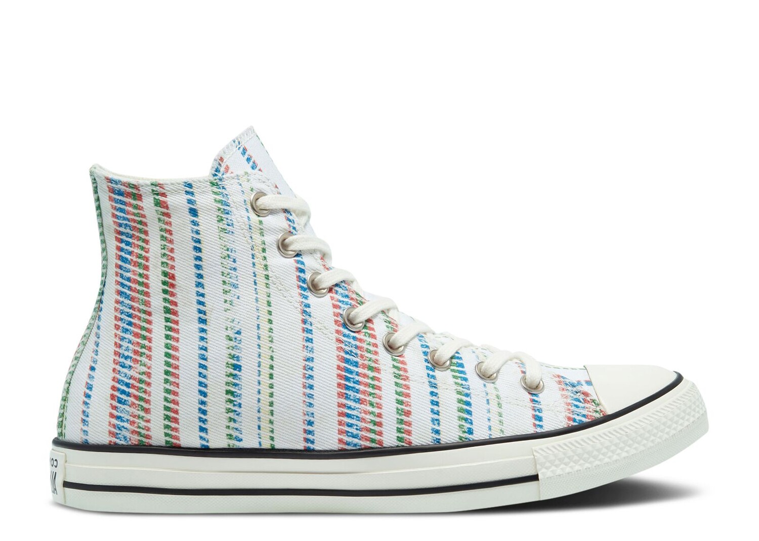 

Кроссовки Converse Chuck Taylor All Star High 'Summer Stripes', разноцветный