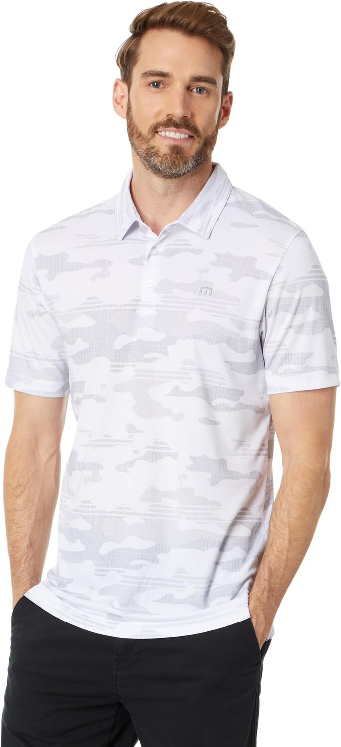 

Рубашка-поло Beachside Stealth TravisMathew, белый