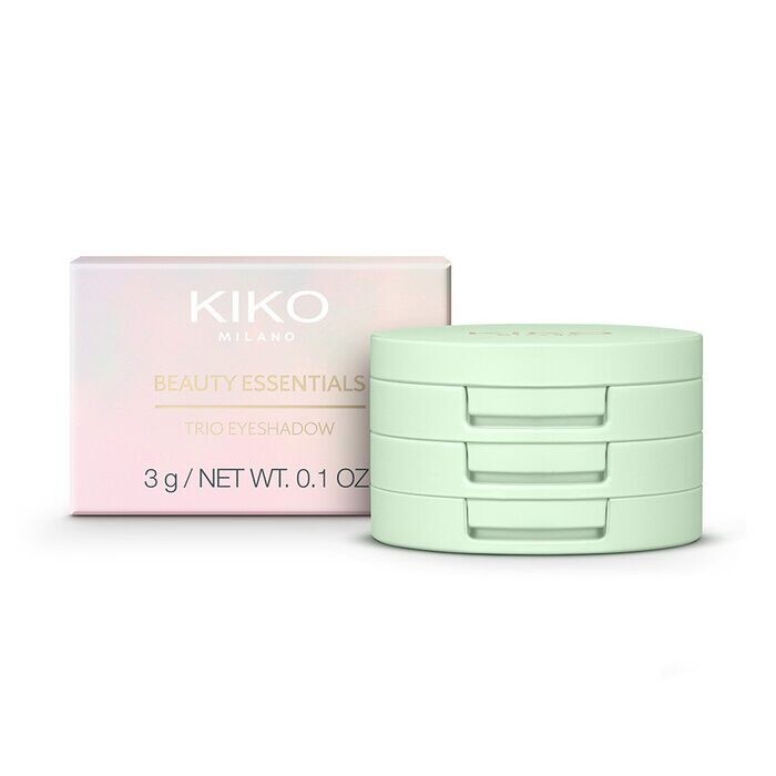 

Трио теней с разным финишем 03 Kiko Milano Beauty Essentials, 3 гр