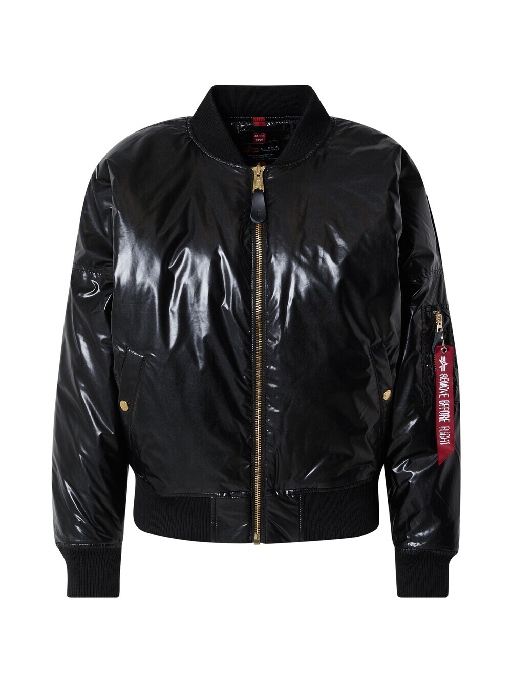 

Межсезонная куртка ALPHA INDUSTRIES, черный