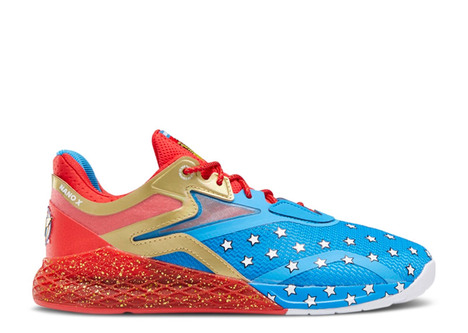 

Кроссовки Reebok Wonder Woman X Nano X 'Superhero Costume', синий