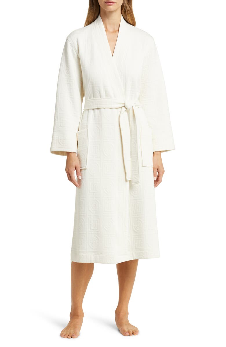 

Стеганый жаккардовый халат Infinity NATORI