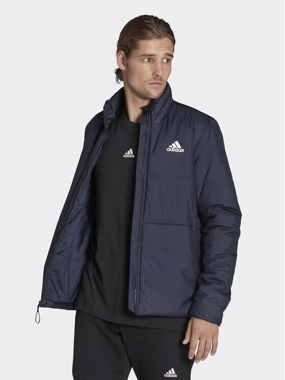

Пуховик стандартного кроя Adidas, синий
