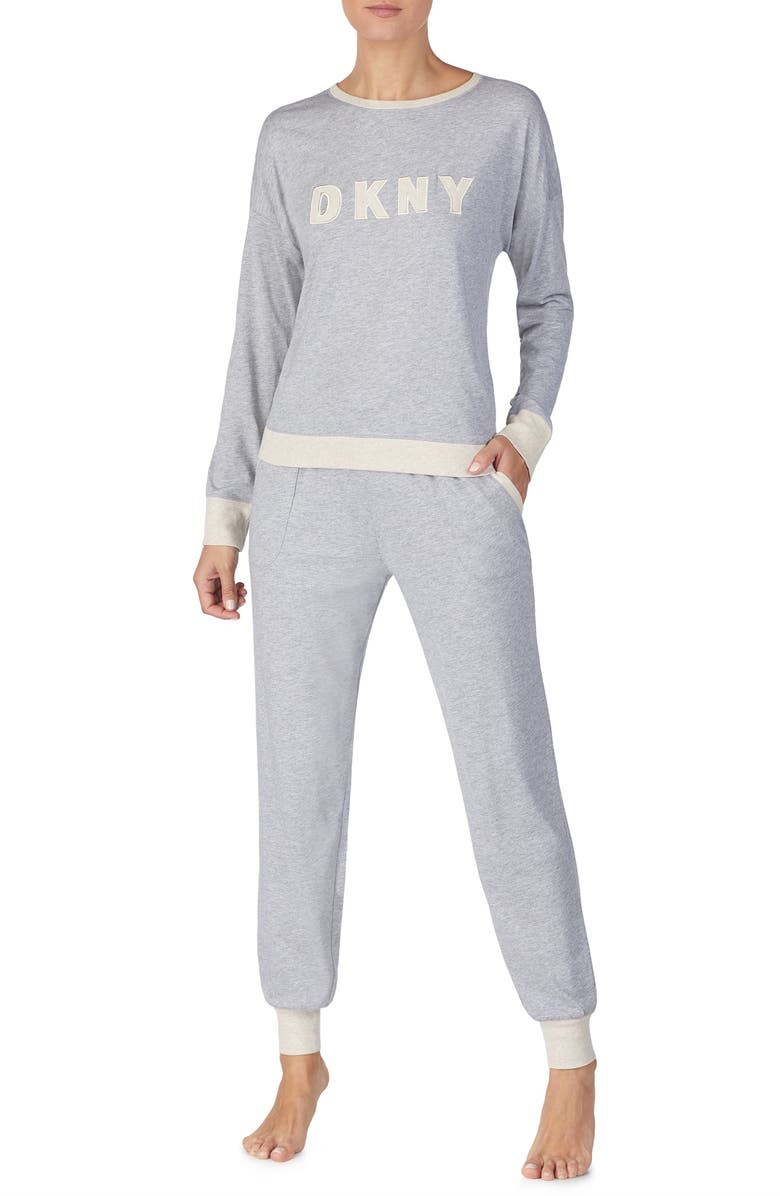

Пижамный комплект с логотипом DKNY